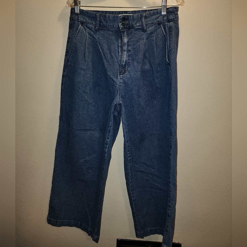 Madewell wide leg jeans sz 10